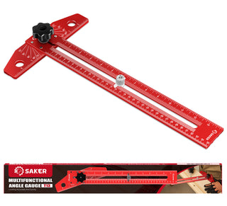 SAKER® Woodworking Scriber Marking Line Ruler