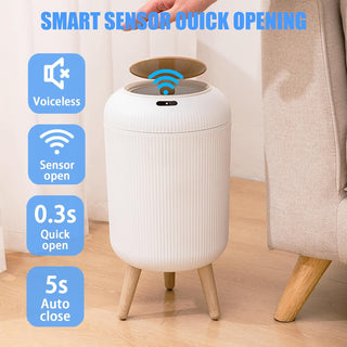 SAKER Motion Sensor Trash Can with Lid