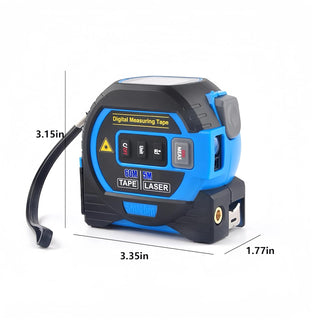 SAKER Portable 3-in-1 Infrared Laser Tape Measuring