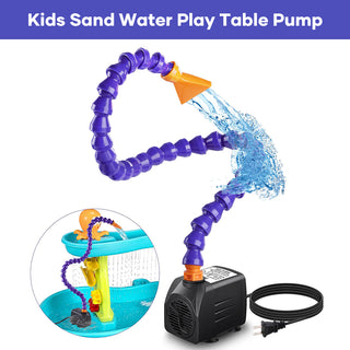 SAKER® Kids Sand Water Play Table Pump