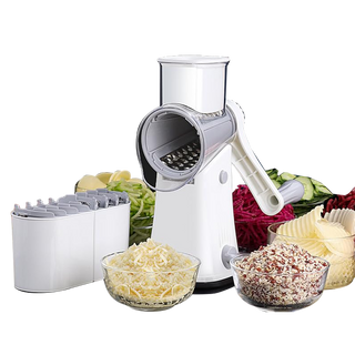 SAKER® 5 in 1 Rotary Cheese Grater Shredder