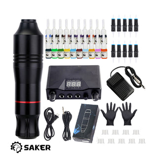 SAKER® Cartridge Tattoo Machine Kit