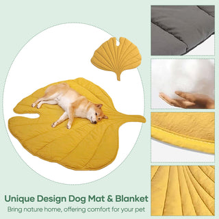 SAKER® Washable Double-sided Pet Dog and Cat Bed Blanket Mat