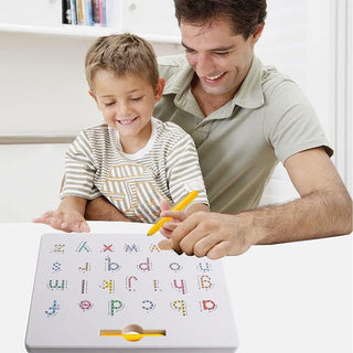 Saker 2-in-1 Double Sided Magnetic Alphabet Edition