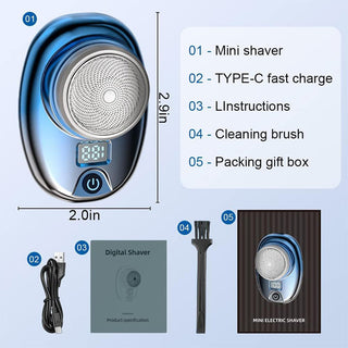 SAKER Waterproof Mini Electric Shaver