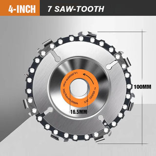 Precision Sharp Chain Cut Saw Disc for 4-inch Angle Grinder