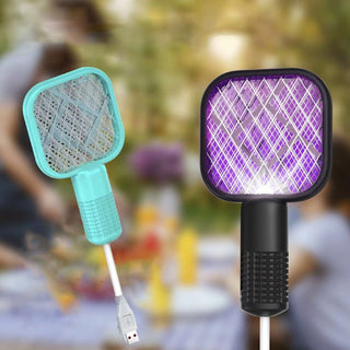 SAKER® Electric Mosquito Swatter Racket Mosquito Repel