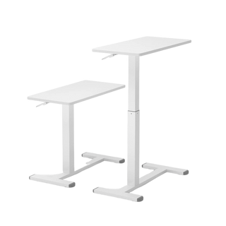 SAKER® Hidden Wheel Pneumatic Height Adjustable Desk