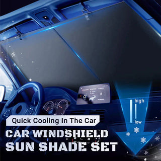 SAKER® Car Windshield Sun Shade Set