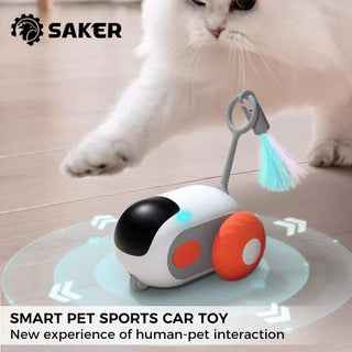 SAKER® Smart Pet Sports Car Toy