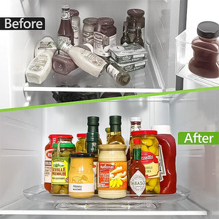 Sank Lazy Susan Turntable Organizer for Refrigerator