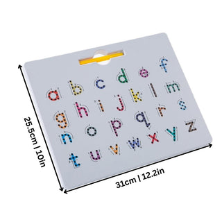 Saker 2-in-1 Double Sided Magnetic Alphabet Edition