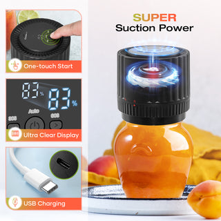 SakerPlus Electric Vacuum Sealer for Mason Jars