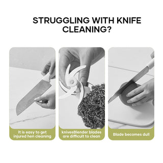SAKER® Multifunctional Knife Cleaning Brush