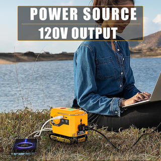 200W Power Inverter for Dewalt/Makita/Milwaukee/Ryobi 18-20V to 120V Adapter