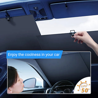 SAKER® Car Windshield Sun Shade Set