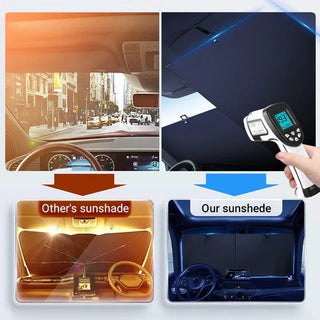 SAKER® Car Windshield Sun Shade Set