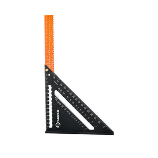 SAKER® Multifunctional Folding Triangle Ruler