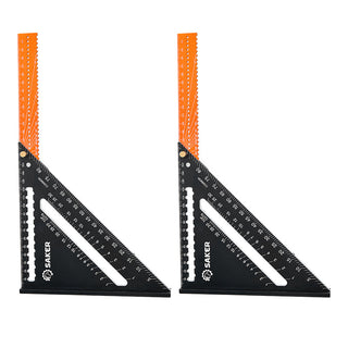 SAKER® Multifunctional Folding Triangle Ruler