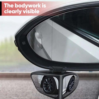 SAKER® Car Reversing Round Mirror