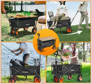 SAKER® Electric Folding Wagon