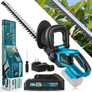 Sakerplus Cordless Hedge Trimmer 22V 20"