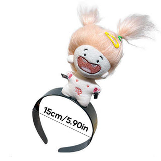 Sank Cute Stuffed Doll Shape Hairband