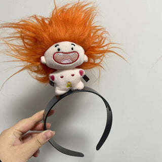 Sank Cute Stuffed Doll Shape Hairband