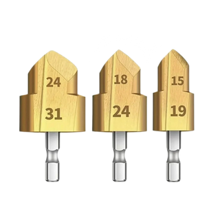 SAKER® 3pcs PPR Stepped Drill Bit